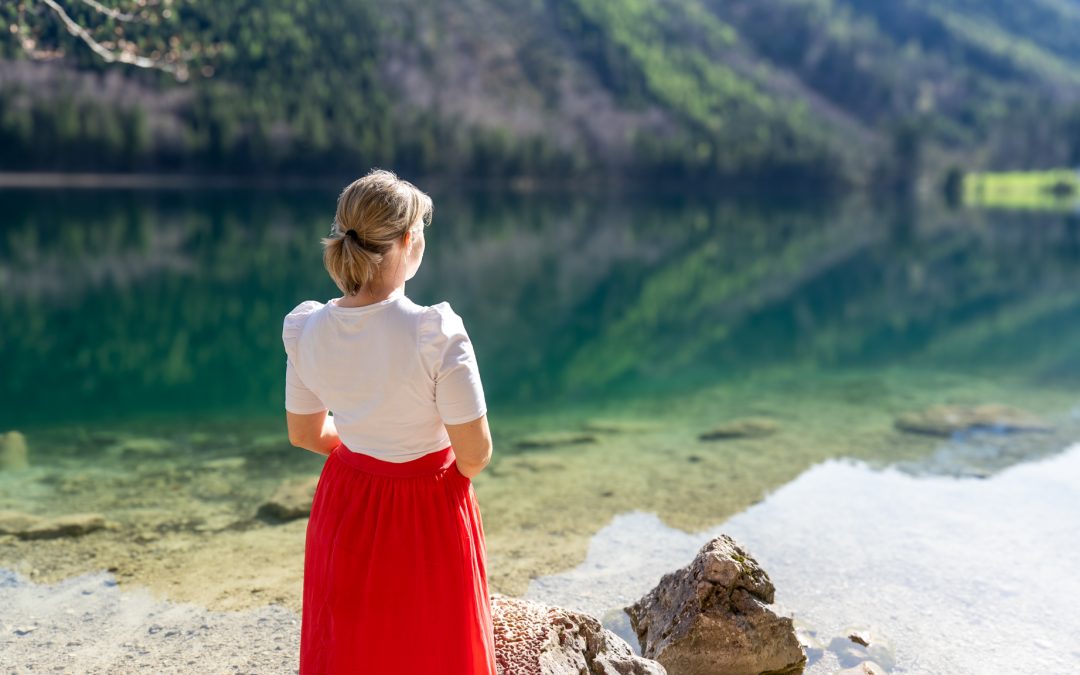 Besuch des Langbathsees